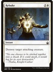Magic: The Gathering Rebuke (103) Lightly Played