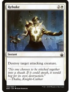 Magic: The Gathering Rebuke (103) Lightly Played