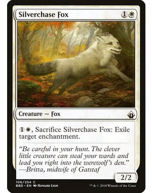 Magic: The Gathering Silverchase Fox (106) Lightly Played Foil