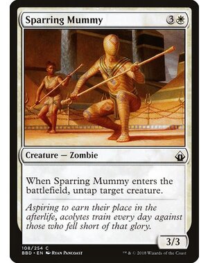 Magic: The Gathering Sparring Mummy (108) Damaged
