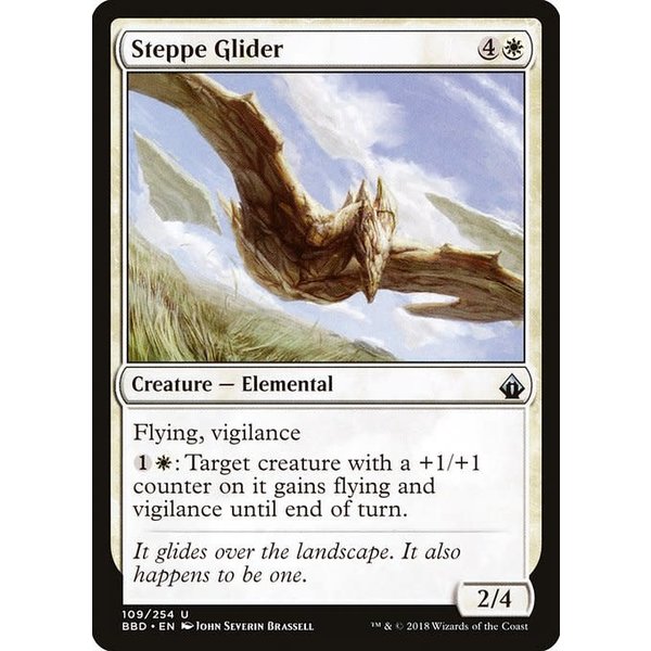 Magic: The Gathering Steppe Glider (109) Lightly Played