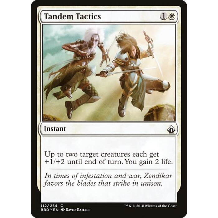 Magic: The Gathering Tandem Tactics (112) Lightly Played
