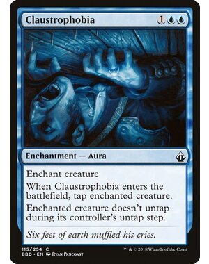 Magic: The Gathering Claustrophobia (115) Lightly Played Foil