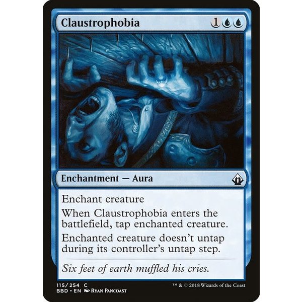 Magic: The Gathering Claustrophobia (115) Lightly Played Foil