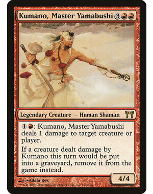 Magic: The Gathering Kumano, Master Yamabushi (176) Heavily Played