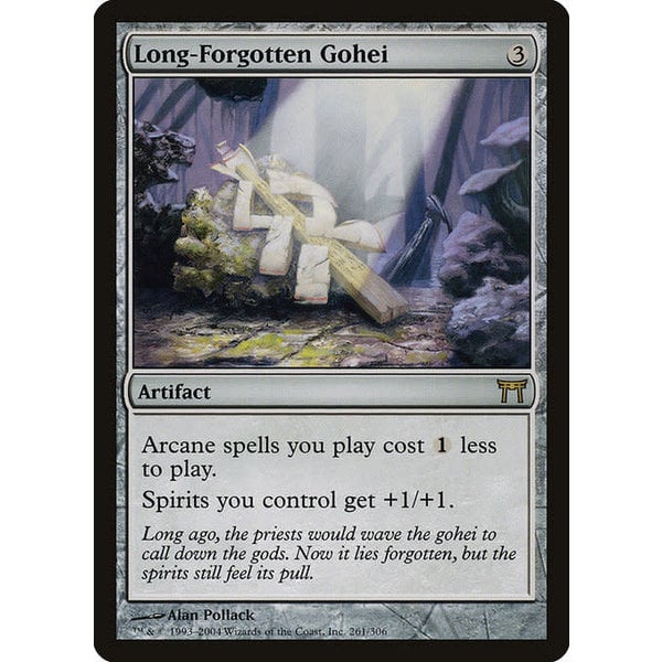 Magic: The Gathering Long-Forgotten Gohei (261) Damaged