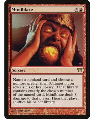 Magic: The Gathering Mindblaze (180) Heavily Played