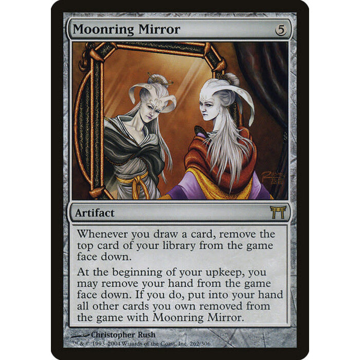 Magic: The Gathering Moonring Mirror (262) Damaged