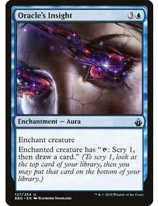 Magic: The Gathering Oracle's Insight (127) Lightly Played