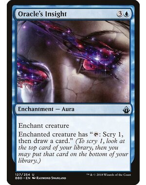 Magic: The Gathering Oracle's Insight (127) Lightly Played