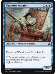 Magic: The Gathering Phantom Warrior (129) Lightly Played