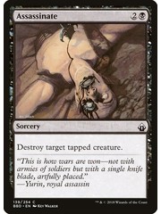 Magic: The Gathering Assassinate (139) Lightly Played