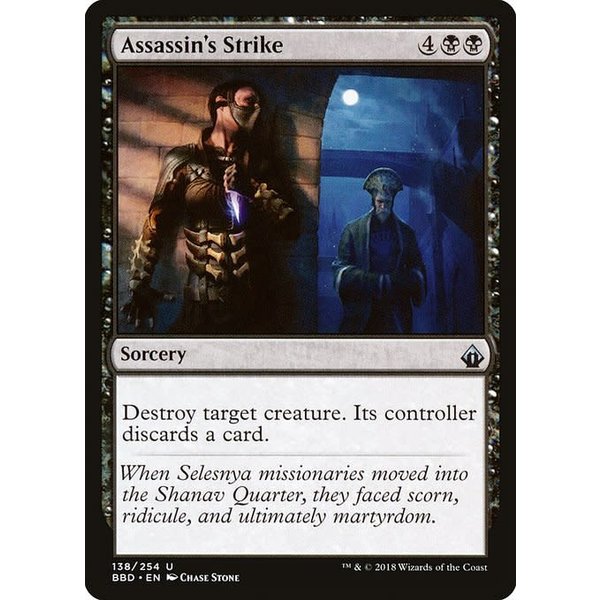 Magic: The Gathering Assassin's Strike (138) Lightly Played