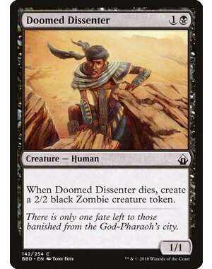 Magic: The Gathering Doomed Dissenter (142) Lightly Played