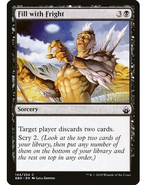 Magic: The Gathering Fill with Fright (144) Lightly Played