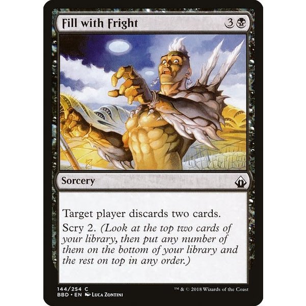 Magic: The Gathering Fill with Fright (144) Lightly Played