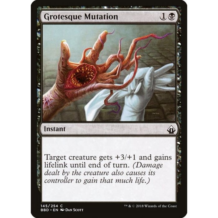 Magic: The Gathering Grotesque Mutation (145) Lightly Played