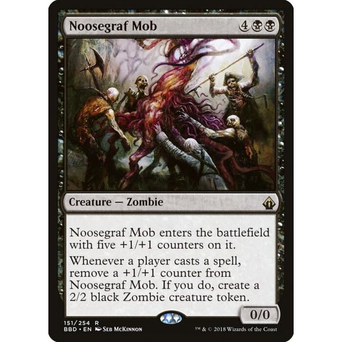 Magic: The Gathering Noosegraf Mob (151) Lightly Played