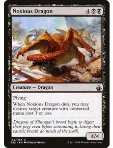Magic: The Gathering Noxious Dragon (152) Lightly Played