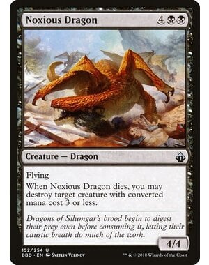 Magic: The Gathering Noxious Dragon (152) Lightly Played Foil