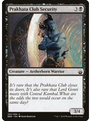 Magic: The Gathering Prakhata Club Security (155) Lightly Played