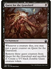 Magic: The Gathering Quest for the Gravelord (156) Lightly Played