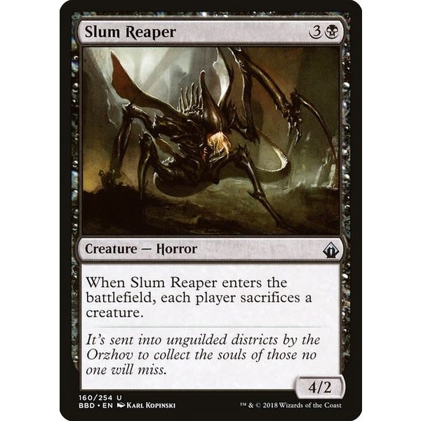 Magic: The Gathering Slum Reaper (160) Lightly Played