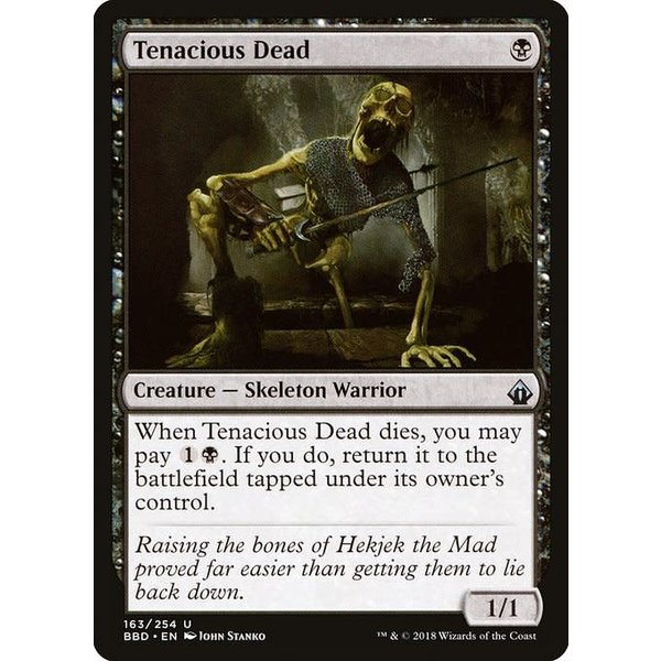 Magic: The Gathering Tenacious Dead (163) Lightly Played
