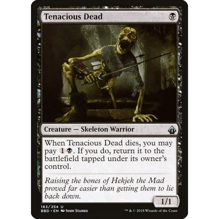 Magic: The Gathering Tenacious Dead (163) Lightly Played