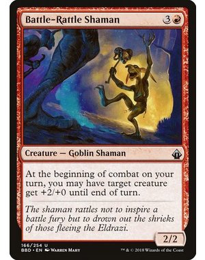 Magic: The Gathering Battle-Rattle Shaman (166) Lightly Played