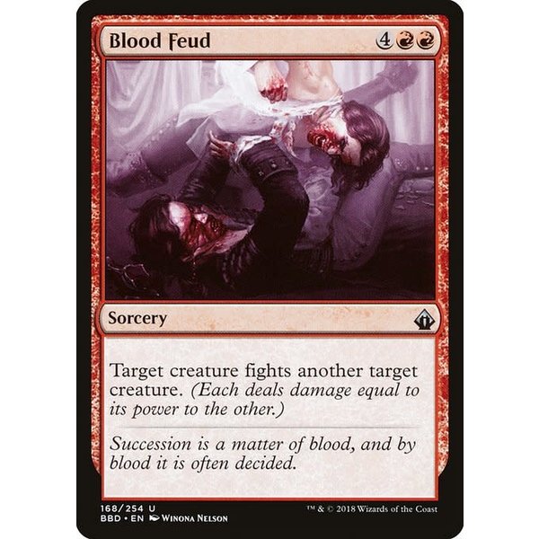 Magic: The Gathering Blood Feud (168) Lightly Played