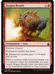 Magic: The Gathering Dragon Breath (172) Lightly Played