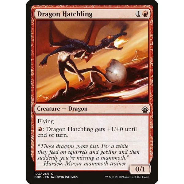 Magic: The Gathering Dragon Hatchling (173) Lightly Played