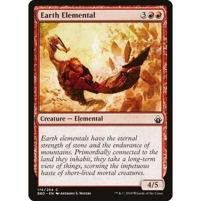 Magic: The Gathering Earth Elemental (174) Lightly Played