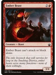 Magic: The Gathering Ember Beast (175) Lightly Played Foil
