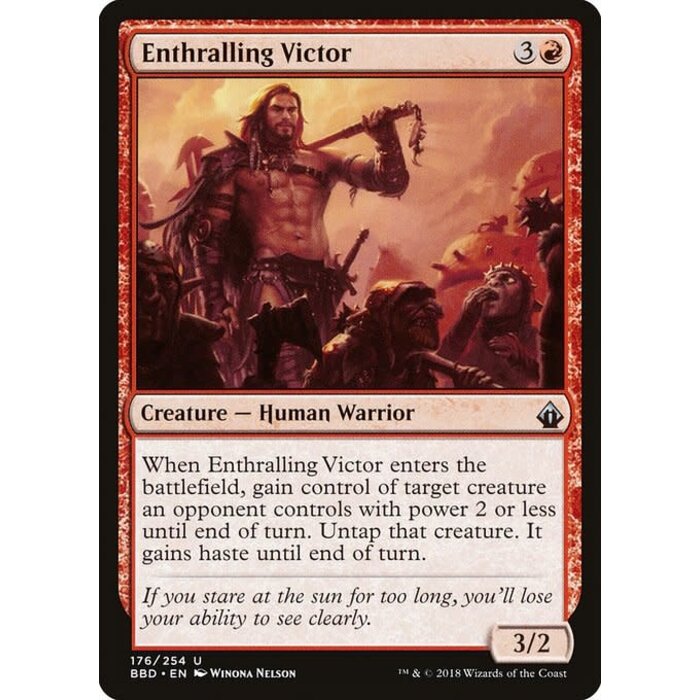 Magic: The Gathering Enthralling Victor (176) Lightly Played