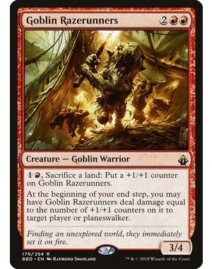 Magic: The Gathering Goblin Razerunners (179) Lightly Played Foil