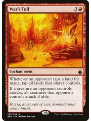 Magic: The Gathering War's Toll (187) Lightly Played