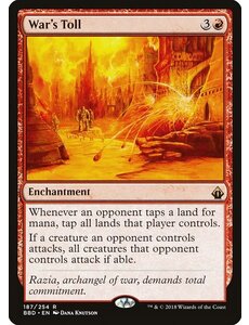 Magic: The Gathering War's Toll (187) Lightly Played