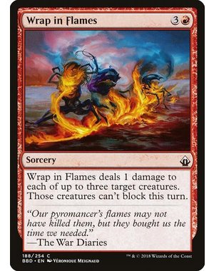 Magic: The Gathering Wrap in Flames (188) Lightly Played