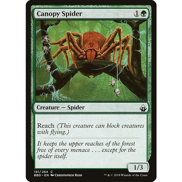 Magic: The Gathering Canopy Spider (191) Lightly Played