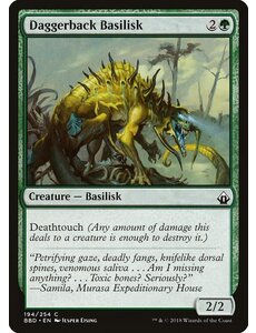 Magic: The Gathering Daggerback Basilisk (194) Lightly Played
