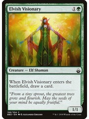 Magic: The Gathering Elvish Visionary (196) Lightly Played