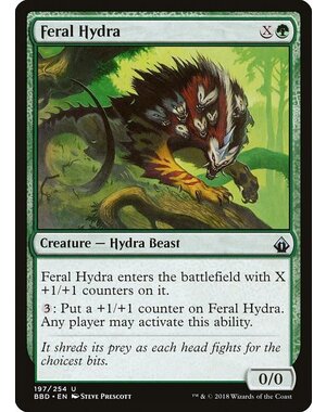 Magic: The Gathering Feral Hydra (197) Lightly Played
