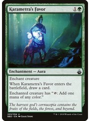 Magic: The Gathering Karametra's Favor (203) Lightly Played