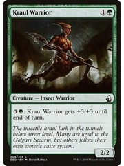 Magic: The Gathering Kraul Warrior (204) Lightly Played