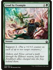 Magic: The Gathering Lead by Example (205) Lightly Played