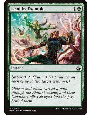 Magic: The Gathering Lead by Example (205) Lightly Played