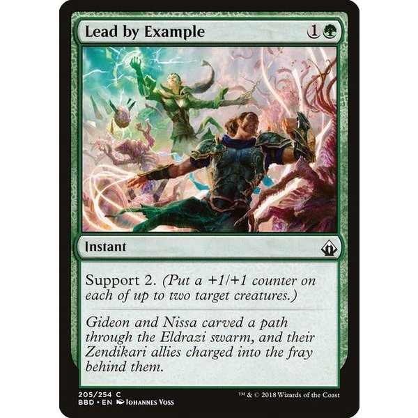 Magic: The Gathering Lead by Example (205) Lightly Played