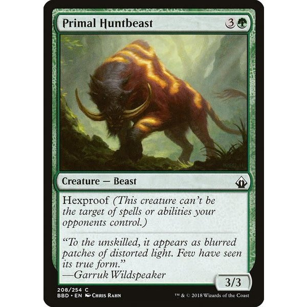 Magic: The Gathering Primal Huntbeast (208) Lightly Played